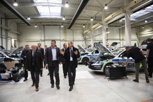 Návštěva ministra vnitra ČR v RAMET
